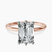 Pre-Designed 14kt Rose Gold Six Prong Solitaire 1.5mm Lab Diamond Ring