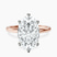 Pre-Designed 10kt Rose Gold Six Prong Solitaire 1.5mm Lab Diamond Ring
