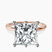 Pre-Designed 18kt Rose Gold Six Prong Solitaire 1.5mm Lab Diamond Ring