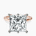 Pre-Designed 14kt Rose Gold Six Prong Solitaire 1.5mm Lab Diamond Ring