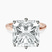 Pre-Designed 18kt Rose Gold Six Prong Solitaire 1.5mm Lab Diamond Ring