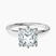 Pre-Designed Platinum Six Prong Solitaire 1.5mm Lab Diamond Ring