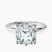Pre-Designed Platinum Six Prong Solitaire 1.5mm Lab Diamond Ring