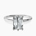 Pre-Designed Platinum Six Prong Solitaire 1.5mm Lab Diamond Ring