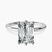 Pre-Designed Platinum Six Prong Solitaire 1.5mm Lab Diamond Ring