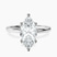 Pre-Designed Platinum Six Prong Solitaire 1.5mm Lab Diamond Ring