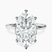 Pre-Designed Platinum Six Prong Solitaire 1.5mm Lab Diamond Ring