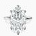 Pre-Designed Platinum Six Prong Solitaire 1.5mm Lab Diamond Ring