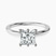 Pre-Designed Platinum Six Prong Solitaire 1.5mm Lab Diamond Ring