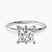 Pre-Designed 18ct White Gold Six Prong Solitaire 1.5mm Lab Diamond Ring
