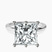 Pre-Designed Platinum Six Prong Solitaire 1.5mm Lab Diamond Ring