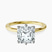 Pre-Designed 10kt Yellow Gold Six Prong Solitaire 1.5mm Lab Diamond Ring