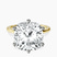 Pre-Designed 10kt Yellow Gold Six Prong Solitaire 1.5mm Lab Diamond Ring