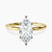 Pre-Designed 14kt Yellow Gold Six Prong Solitaire 1.5mm Lab Diamond Ring