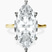 Pre-Designed 10kt Yellow Gold Six Prong Solitaire 1.5mm Lab Diamond Ring