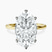 Pre-Designed 14kt Yellow Gold Six Prong Solitaire 1.5mm Lab Diamond Ring