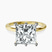 Pre-Designed 18kt Yellow Gold Six Prong Solitaire 1.5mm Lab Diamond Ring