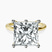 Pre-Designed 14kt Yellow Gold Six Prong Solitaire 1.5mm Lab Diamond Ring