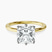 Pre-Designed 14kt Yellow Gold Six Prong Solitaire 1.5mm Lab Diamond Ring