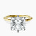 Pre-Designed 14kt Yellow Gold Six Prong Solitaire 1.5mm Lab Diamond Ring