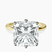 Pre-Designed 14kt Yellow Gold Six Prong Solitaire 1.5mm Lab Diamond Ring