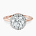14kt Rose Gold Harriet Halo 1.5mm Lab Diamond Ring