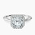 Harriet Halo 1.5mm Lab Diamond Engagement Ring in Platinum