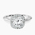 Harriet Halo 1.5mm Lab Diamond Engagement Ring in 14kt White Gold