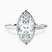 Harriet Halo 1.5mm Lab Diamond Engagement Ring in Platinum