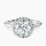 Platinum Harriet Halo 1.5mm Lab Diamond Ring