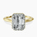 Harriet Halo 1.5mm Lab Diamond Engagement Ring in 10kt Yellow Gold