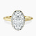 Harriet Halo 1.5mm Lab Diamond Engagement Ring in 10kt Yellow Gold