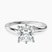 Pre-Designed Platinum Seraphina Twist Prongs Solitaire 1.5mm Lab Diamond Ring