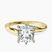Pre-Designed 10kt Yellow Gold Seraphina Twist Prongs Solitaire 1.5mm Lab Diamond Ring