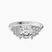 Pre-Designed 9ct Yellow Gold Joy Tapering Side Stone Lab Diamond Ring