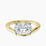 Pre-Designed 14kt Yellow Gold Crest Four Prong Solitaire Lab Diamond Ring