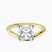 Pre-Designed 10kt Yellow Gold Crest Four Prong Solitaire Lab Diamond Ring
