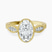 Everly Vintage Bezel Lab Diamond Engagement Ring in 18ct Yellow Gold