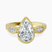 Everly Vintage Bezel Lab Diamond Engagement Ring in 9ct Yellow Gold