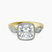 Everly Vintage Bezel Lab Diamond Engagement Ring in 18ct Yellow Gold