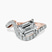 Aria Crest Half Pave Lab Diamond Engagement Ring in 14ct Rose Gold