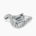 Aria Crest Half Pave Lab Diamond Engagement Ring in 18ct White Gold