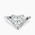 Eden Crest Lab Diamond Engagement Ring in 18kt White Gold