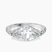Pre-Designed Platinum Pave Crest Lab Diamond Ring