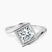 Pre-Designed Platinum Ava Crest Lab Diamond Ring