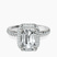 Amarya Secret Double Halo Lab Diamond Engagement Ring in 10kt White Gold