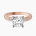 Pre-Designed 18ct Rose Gold Antique Allure Vintage Lab Diamond Ring