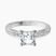 Pre-Designed Platinum Antique Allure Vintage Lab Diamond Ring