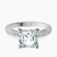 Pre-Designed Platinum Antique Allure Vintage Lab Diamond Ring