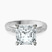 Pre-Designed Platinum Antique Allure Vintage Lab Diamond Ring